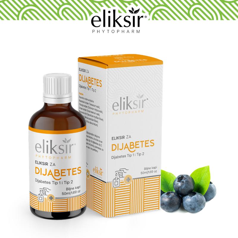 Eliksir Za Dijabetes 50 Ml