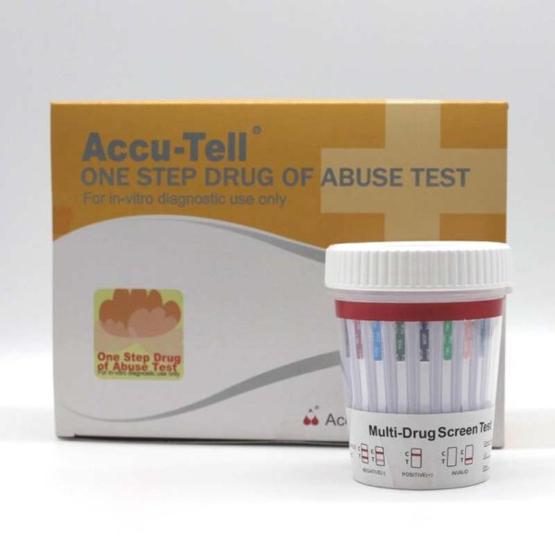 Test Accu Tell Multi-10 Droga Urin Cup