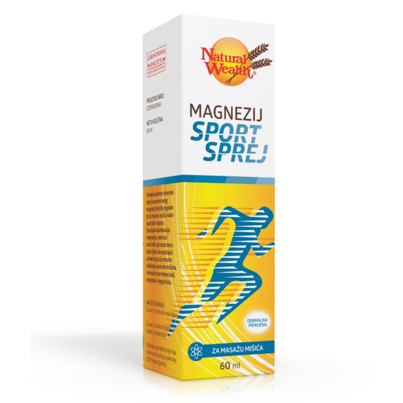Nw Magnezij Sport Sprej 60 Ml