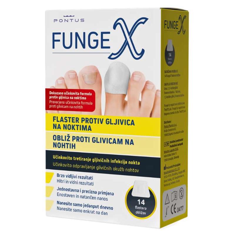 FUNGEX NAIL FUNGUS FLASTERI A14