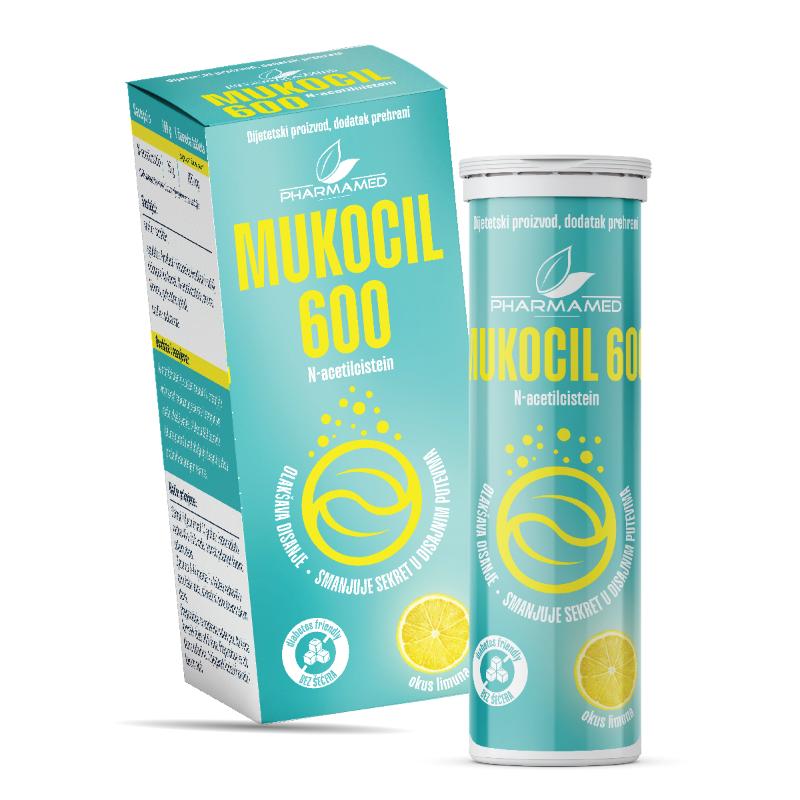 MUKOCIL 600 ŠUMEĆE TABLETE A10