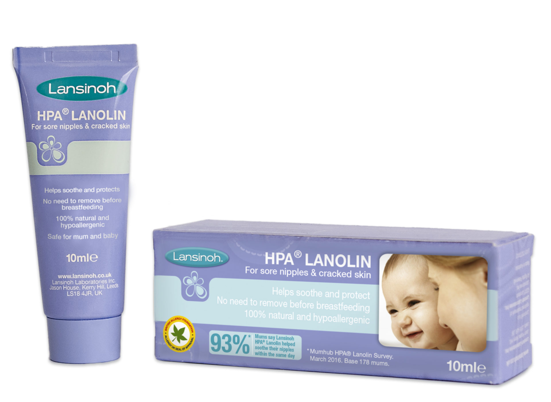 Lansinoh HPA® lanolin krema za ispucale i bolne bradavice