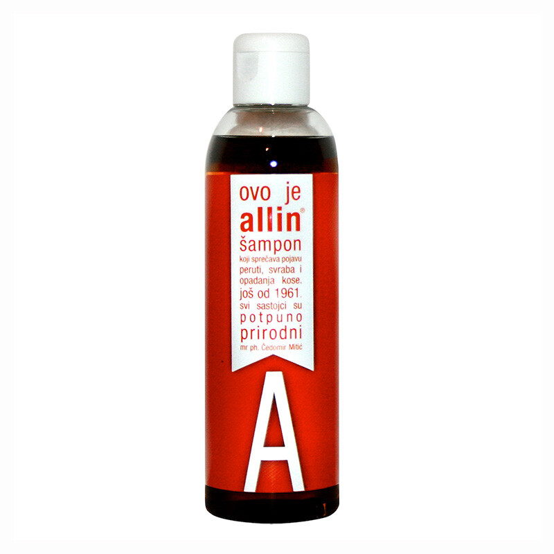 Allin šampon protiv opadanja kose, peruti i svraba 200 ml