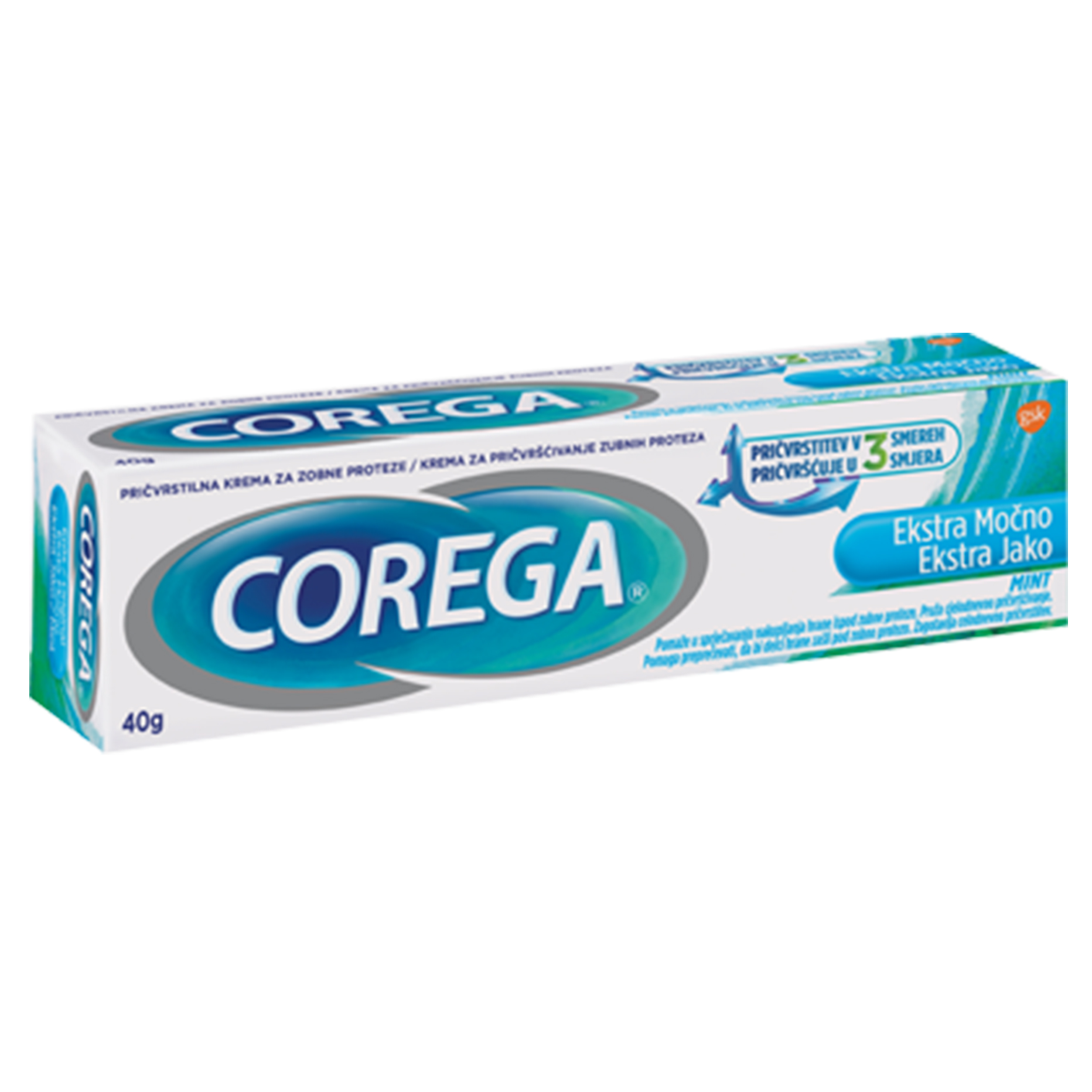 Corega Ekstra Strong Mint 40 g