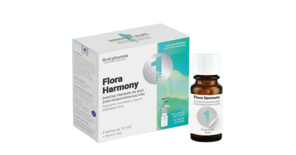 Flora Harmony probiotik 3 bočice x 10ml