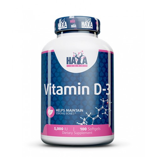 Haya Labs Vitamin D3 5000 IU cps a100