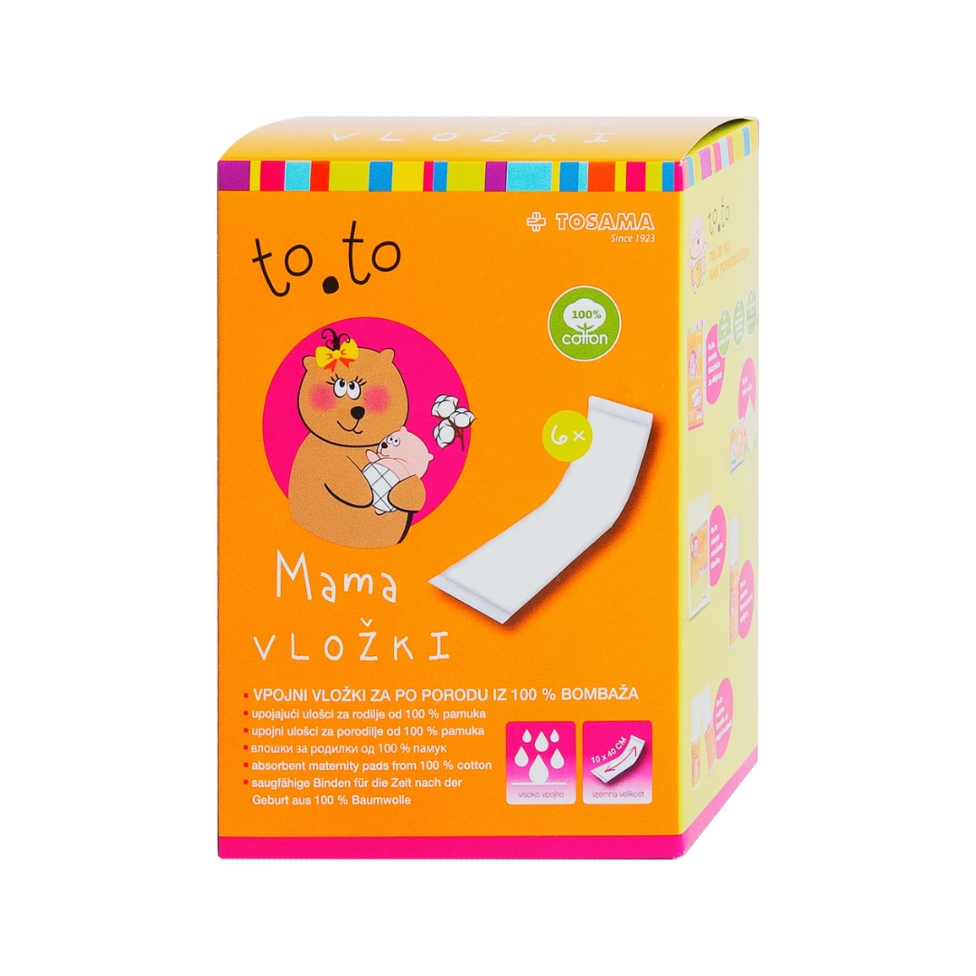 Tosama Mama pamučni higijenski ulošci a6