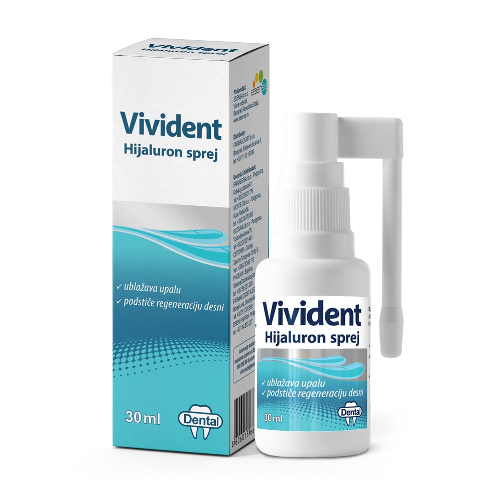 Vivident hijaluron sprej 30 ml