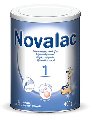 Novalac 1 početna mliječna hrana za dojenčad 400 g