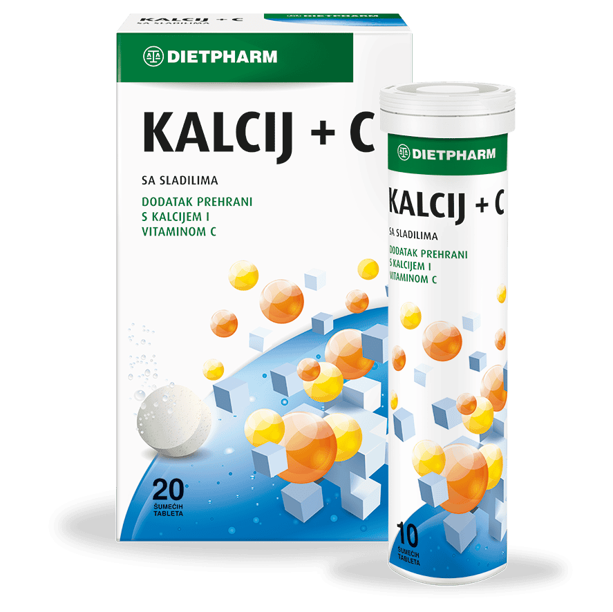 KALCIJ + C SUMECE TABL A20 dietph