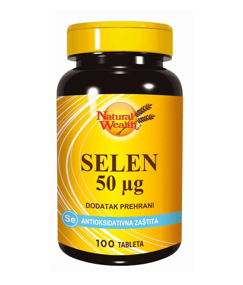 Natural Wealth Selen 50 µg tablete a 100