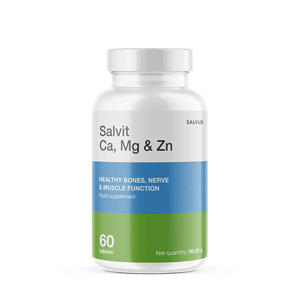 Salvit Ca, Mg &amp; Zn tablete a60