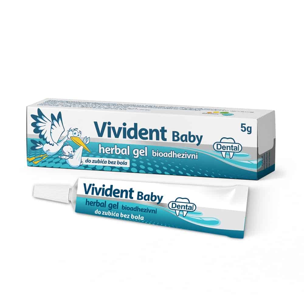 Vivident Herbal Baby Gel Za Desni 5g