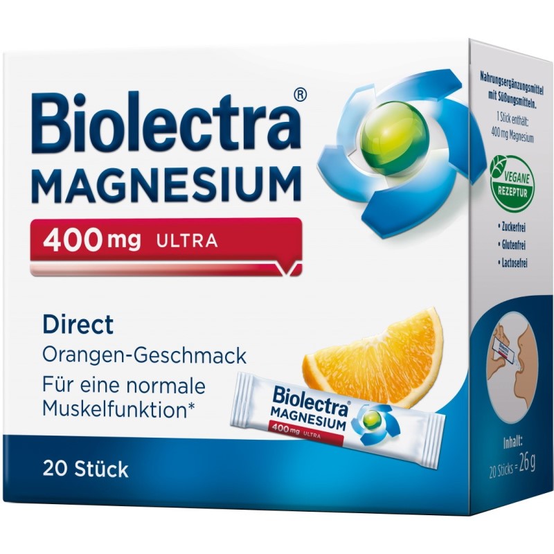 HERMES BIOLECTRA MG 400GR.ULTRA A 20