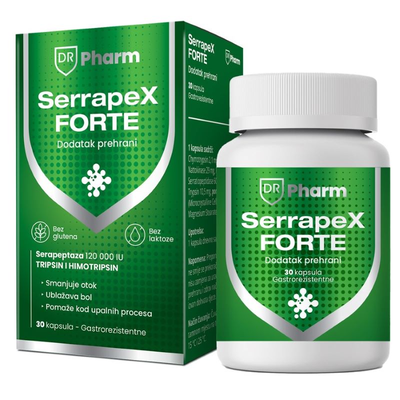 DR PHARM SERRAPEX CAPS A30