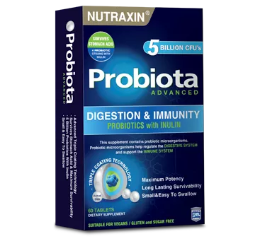 NUTRAXIN PROBIOTA ADVANCED PROBIOTIK SA INULINOM TBL A60