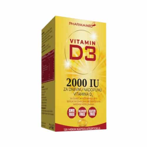 Vitamin D3 2000IJ A 120 caps